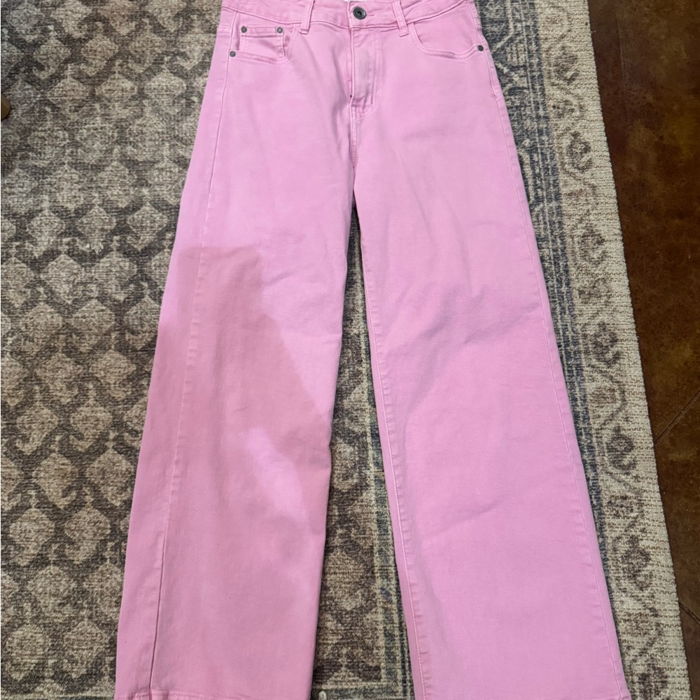 Q2 Pink Flare Women's Jeans